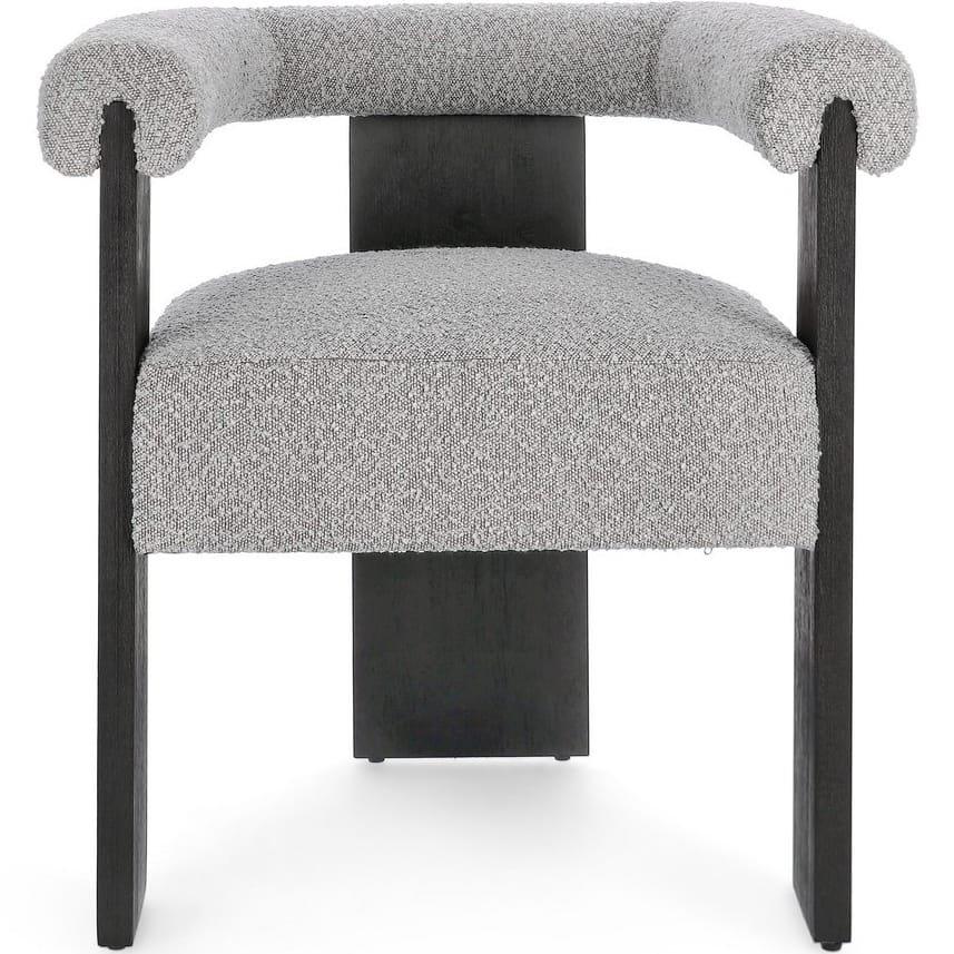 mutoni Fauteuil Agape noir gris  