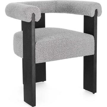 Fauteuil Agape noir gris