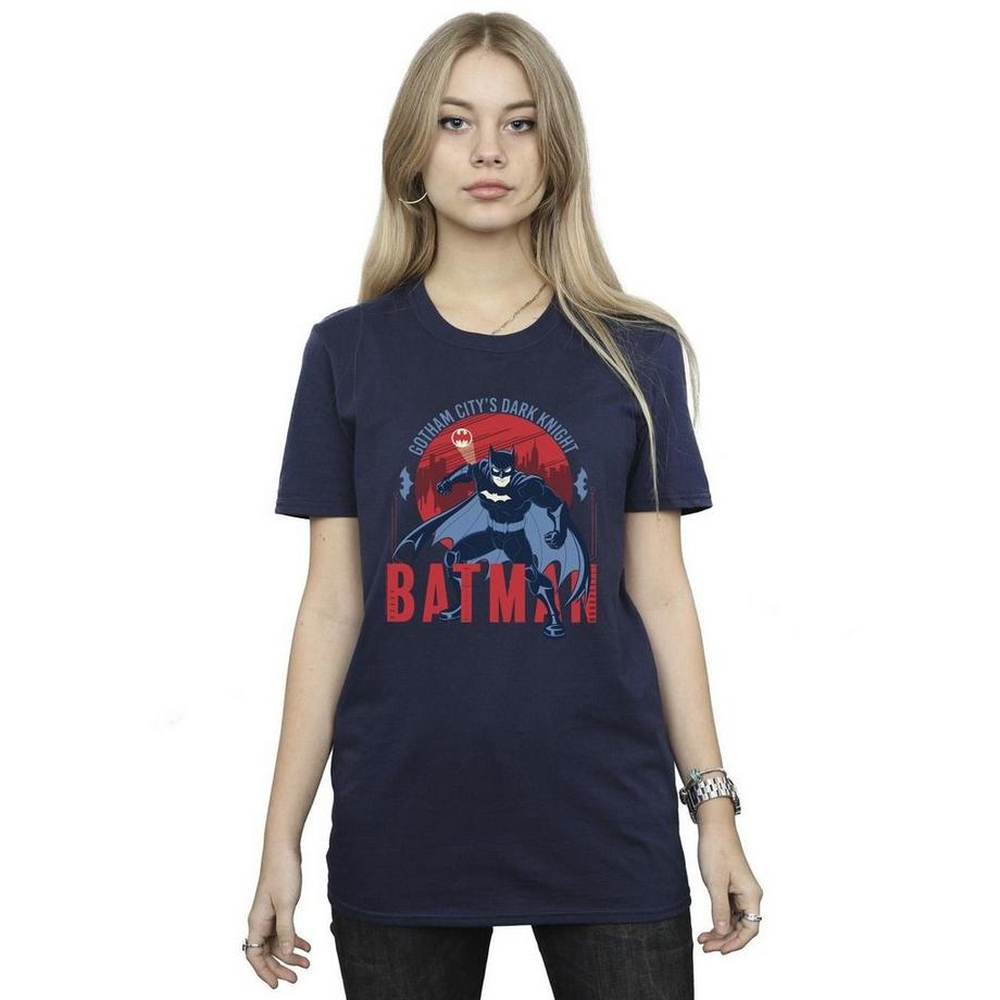 DC COMICS Gotham City Batman T-Shirt Stampata  