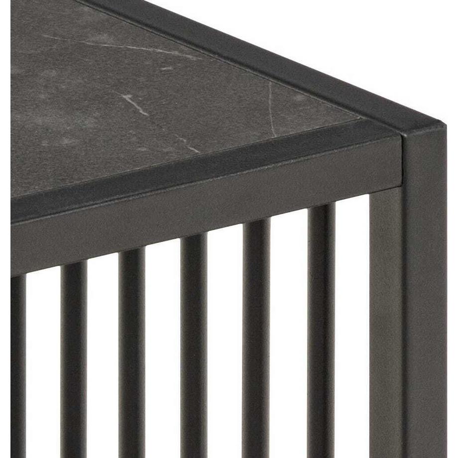 mutoni Table d&#039;appoint Iola noir 40  