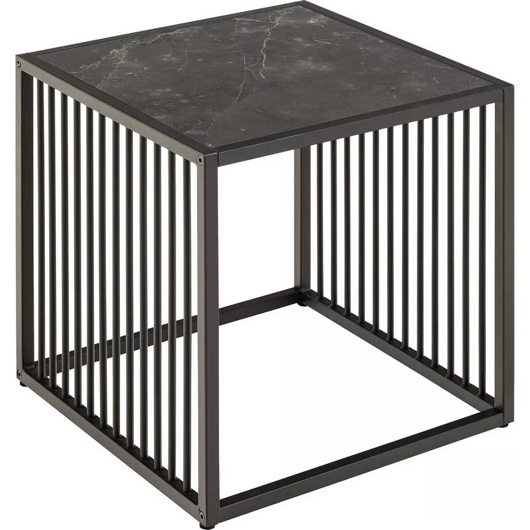 Strington Side Table in Black, Black