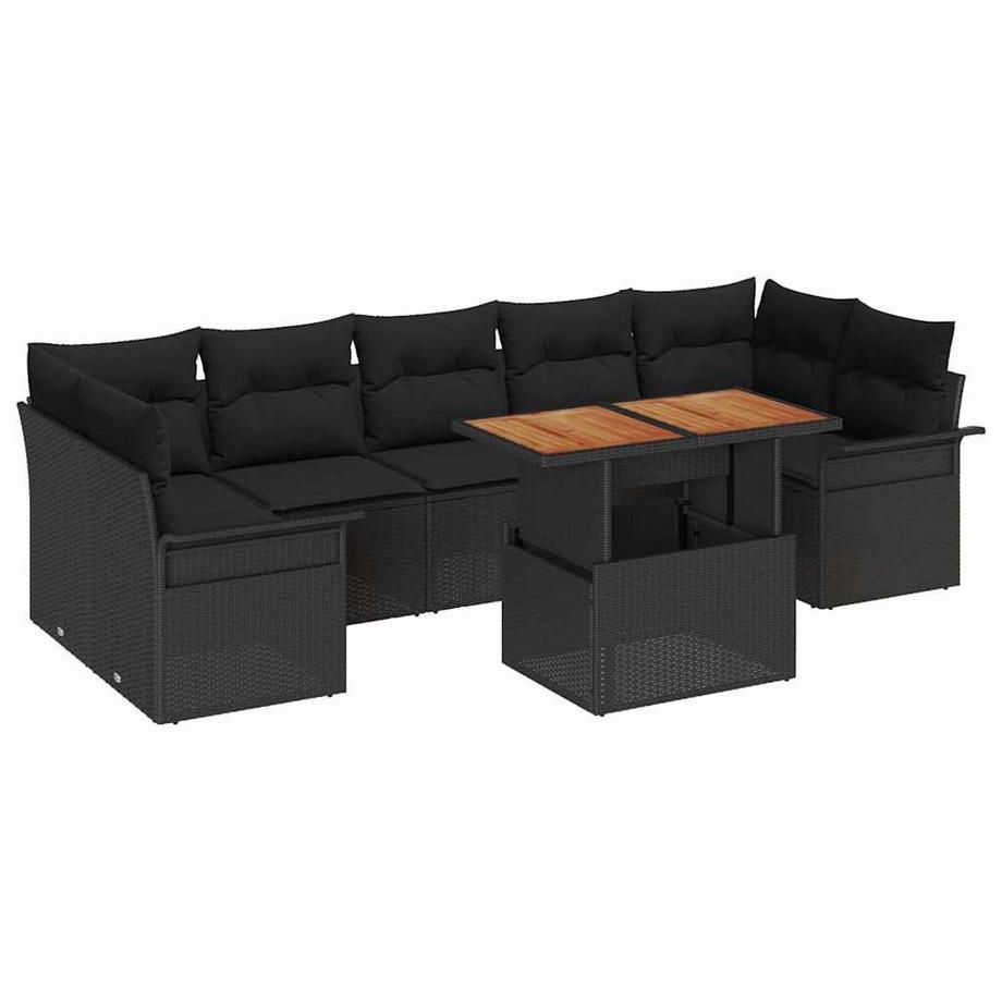 Set di Mobili da Esterno Polyrattan