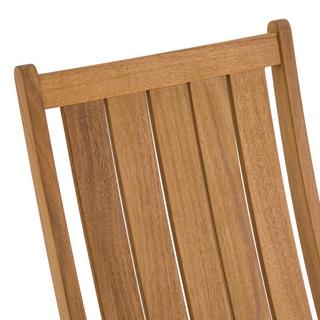 La Redoute Intérieurs Lot de 2 chaises de jardin pliantes acacia  