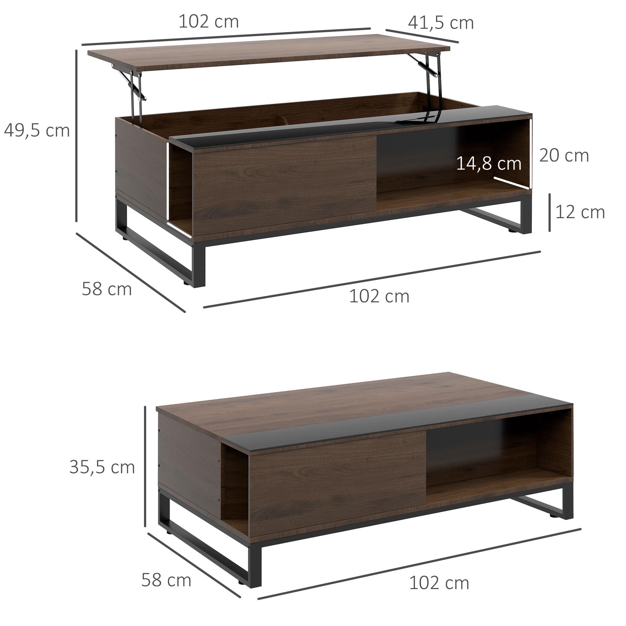 HOMCOM Couchtisch  