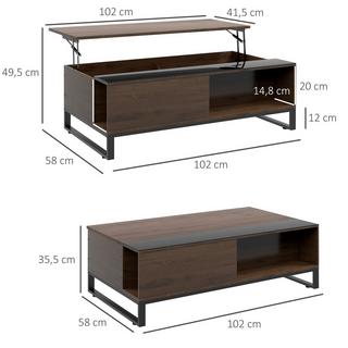 HOMCOM Couchtisch  