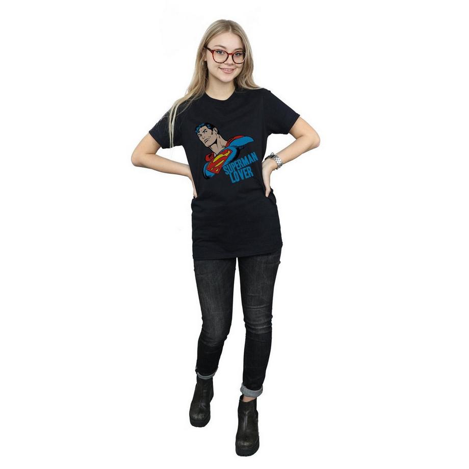 DC COMICS Superman Lover T-Shirt Grafica  