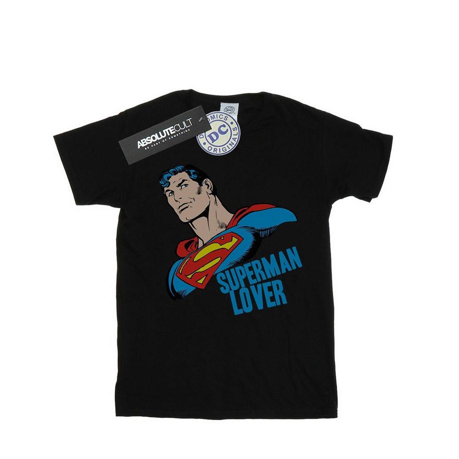 DC COMICS Superman Lover T-Shirt Grafica  
