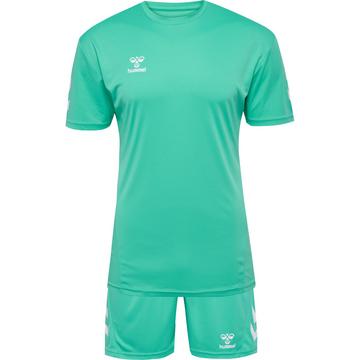 set aus t-shirt + shorts logo