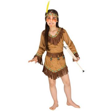 Costume pour fille indienne Shania