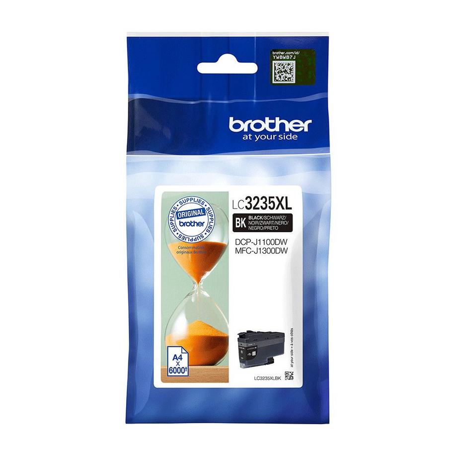 brother  BROTHER Tintenpatrone HY schwarz LC-3235XLBK DCP-J1100DW 6000 Seiten 