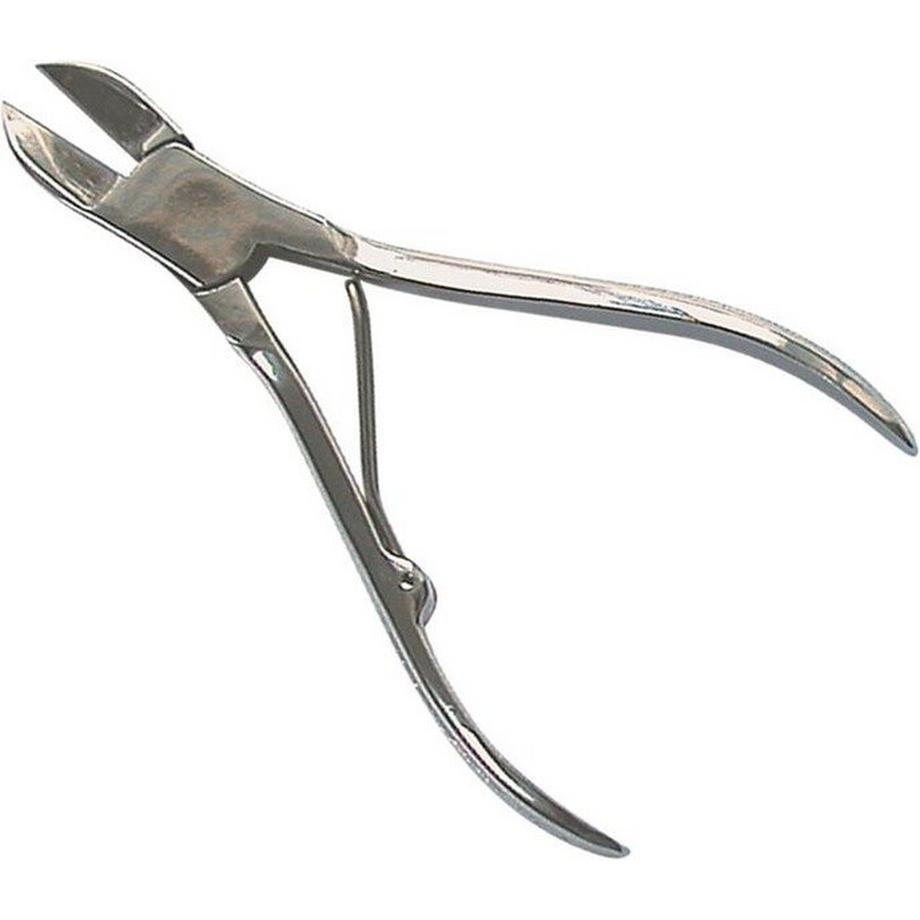 Nagelzange, vernickelt, 10 cm