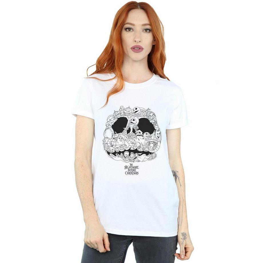 Disney Nightmare Before Christmas Jack-O-Lanterns T-Shirt  