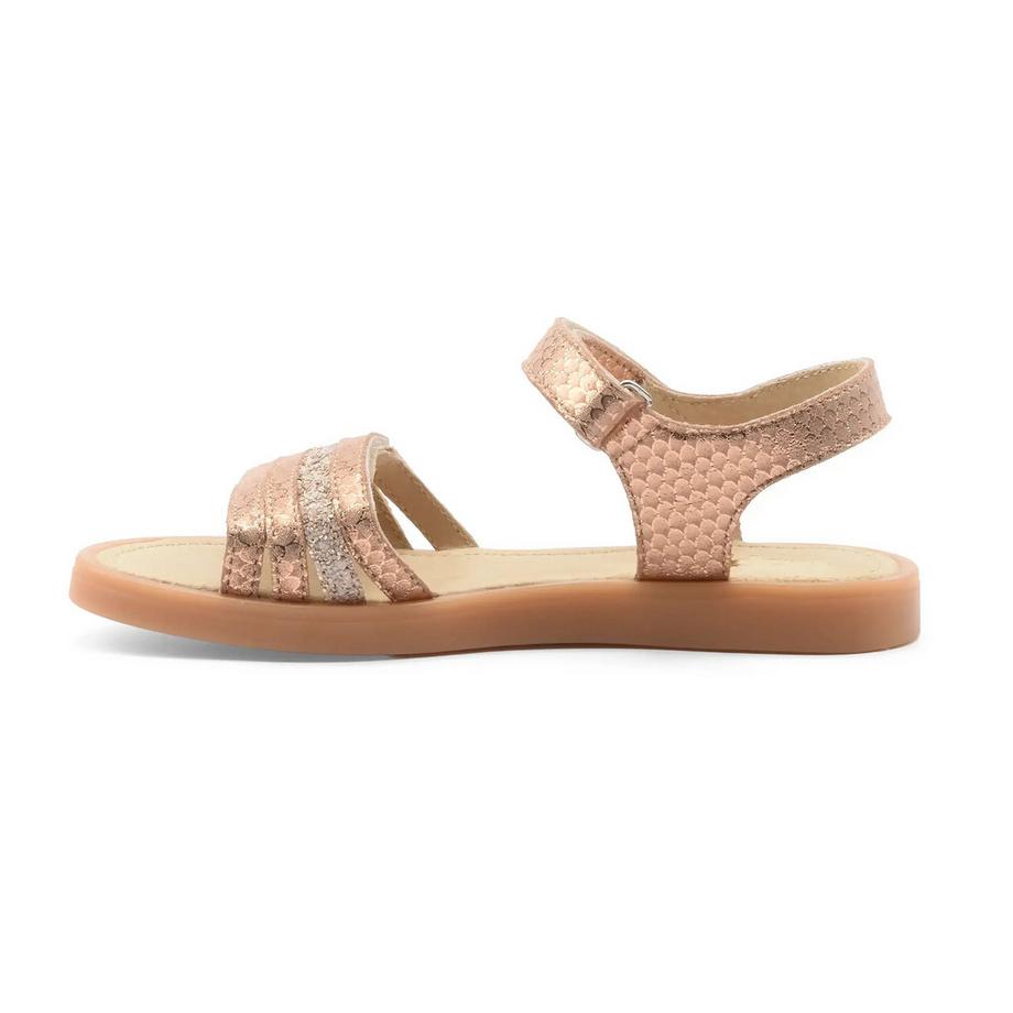 Bopy Sandalo Espace con dettaglio glitter metallico  