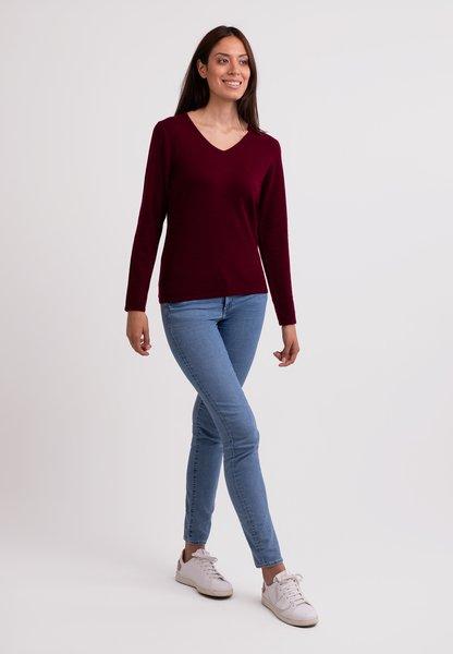 CASH-MERE.CH Pull Cachemire Col V  