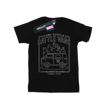 The Punisher Frank Castle's Battle Vans TShirt
