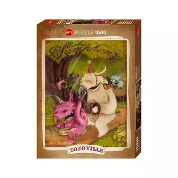 Puzzle Zozoville Cuckoo Symphony (1500Teile)