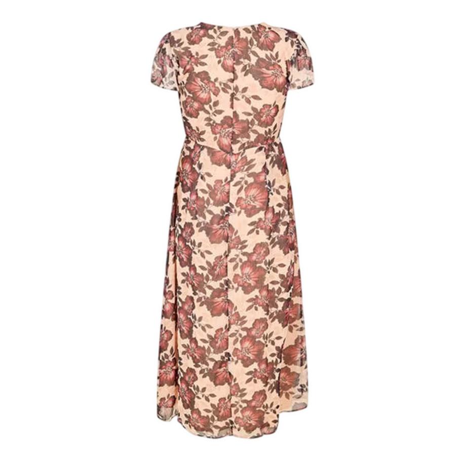 FRENCH CONNECTION  Robe Milongue Manches Volantées Elyse 