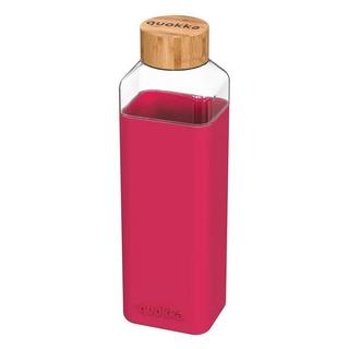 Quokka Storm Maroon 700 ml - Glas Trinkflasche  