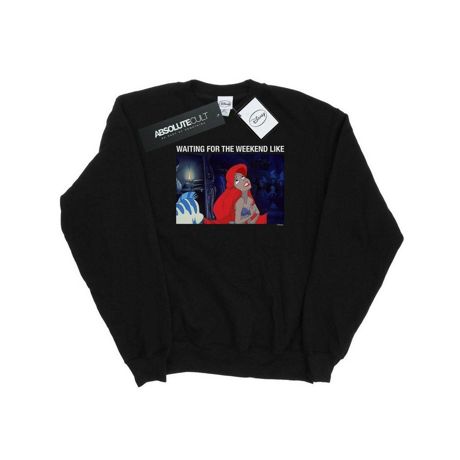 The Little Mermaid Waiting For The Weekend Sweatshirt