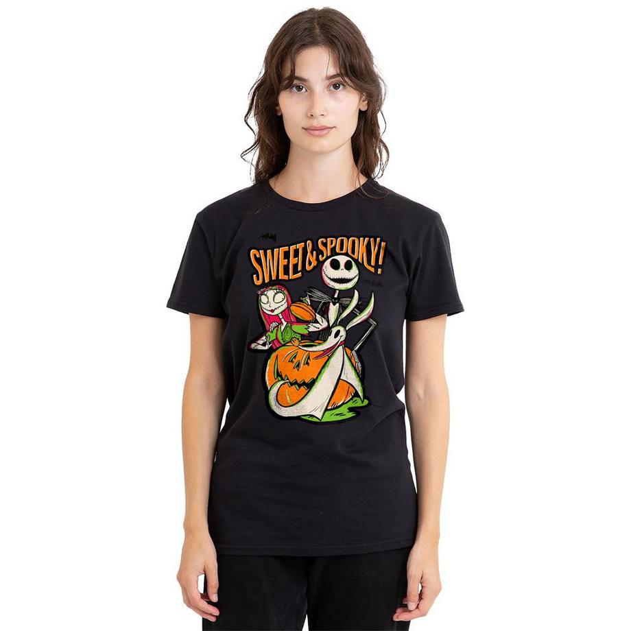 The Nightmare Before Christmas Sweet & Spooky Grafikdruck T-Shirt  