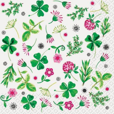 STEWO INTERNATIONAL STEWO Serivette Fridolin 33x33cm 2572574545 grün FSC 20 Stück  