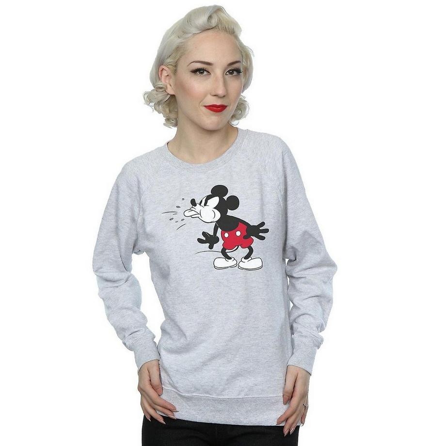Disney Mickey Mouse Rundhals-Sweatshirt  