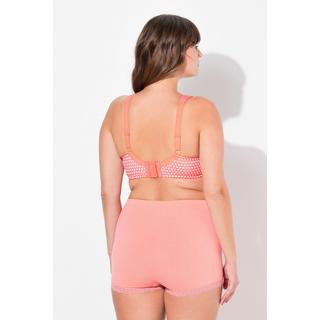 Ulla Popken Reggiseno con ferretto a pallini coppe morbide  
