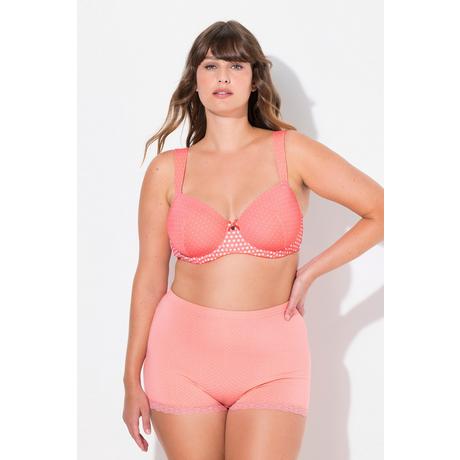 Ulla Popken  Reggiseno con pallini, ferretto, coppe morbide e coppa B-F 