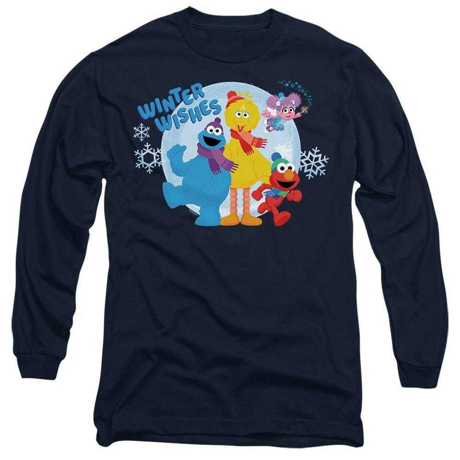 T-ShirtManches Longues Motiftyle Personnages Winter Wishes