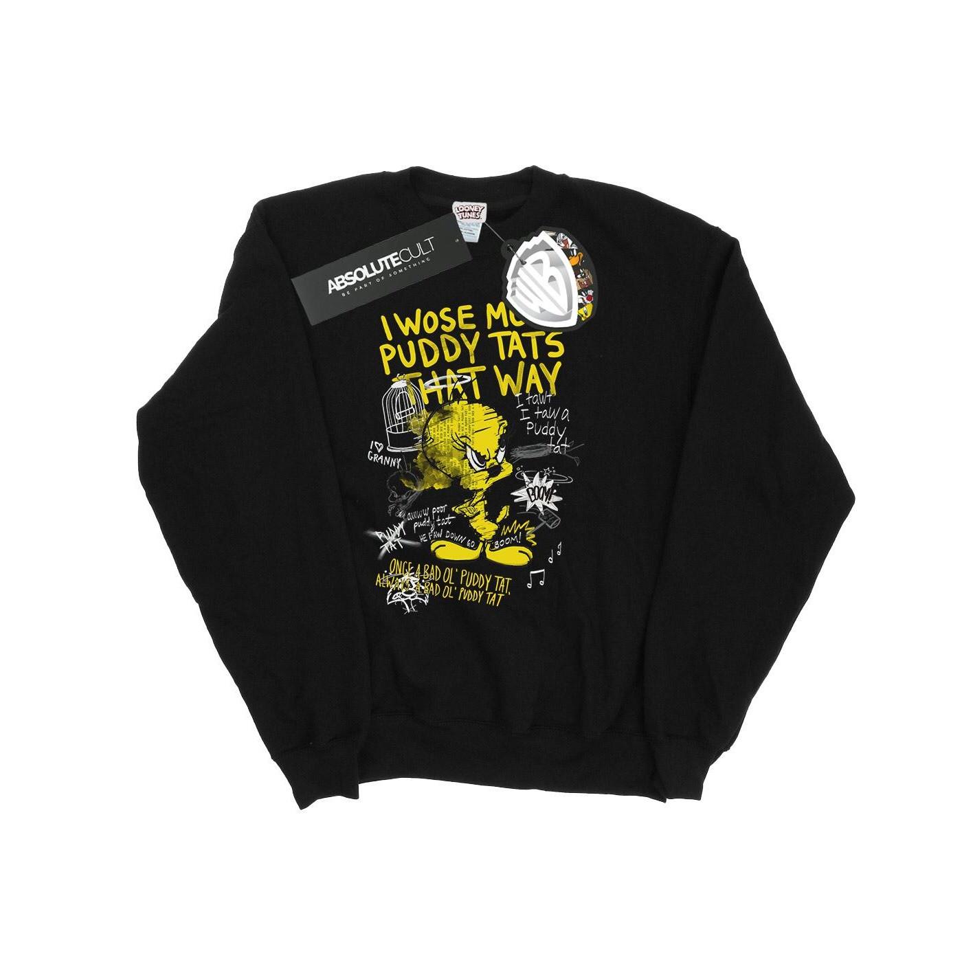 LOONEY TUNES  Sweat TWEETY PIE MORE PUDDY TATS 