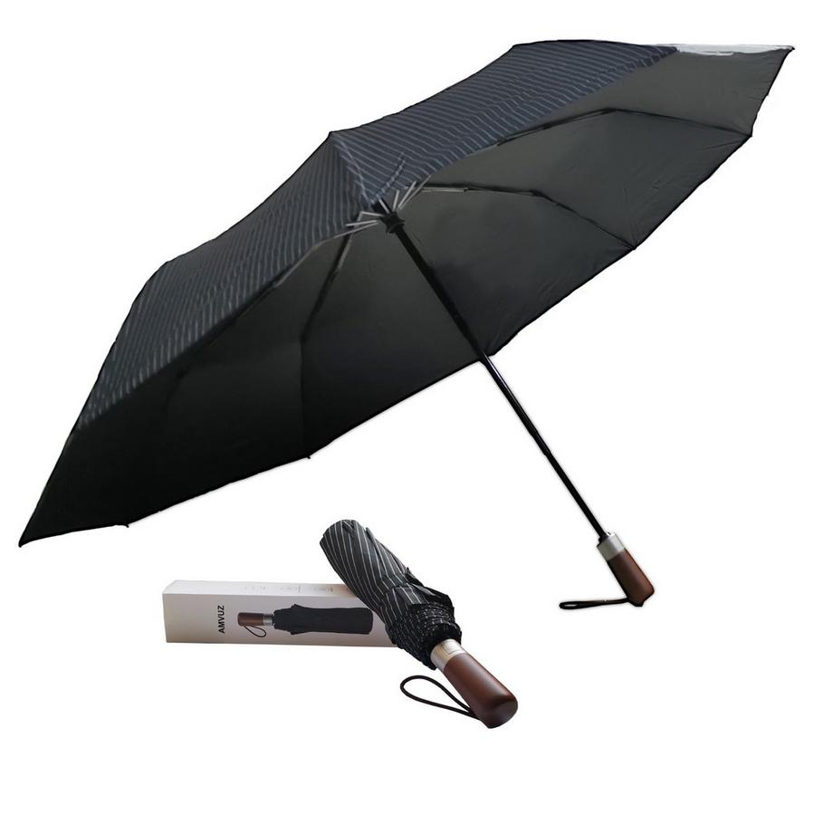 Alopini  Regenschirm großer sturmsicherer 2-Personen-Reiseschirm winddichter Taschenschirm öffnen-schließen Automatikschirm 