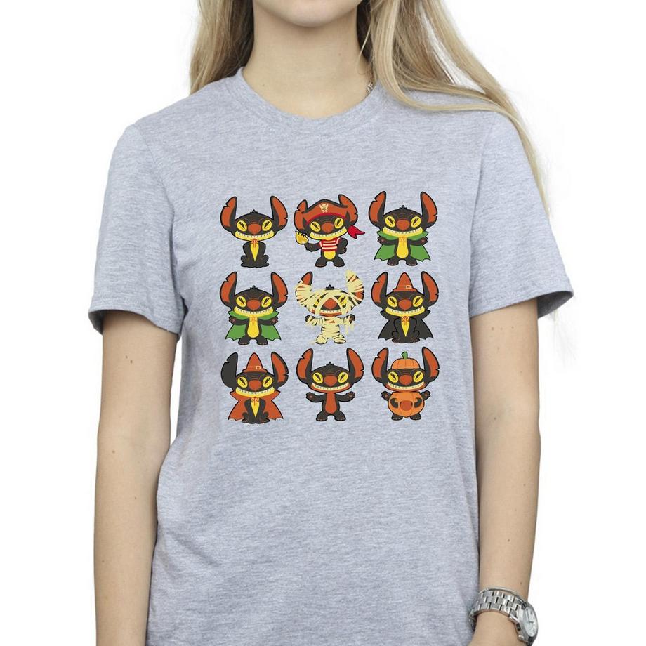 Disney Stitch Halloween Costume Grille T-Shirt  