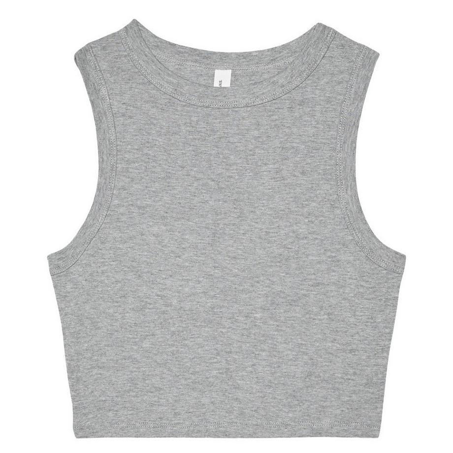 Ärmelloses Oberteil kurz geschnitten