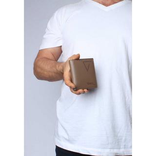 VARGU PEK 1 Portefeuille en Cuir Véritable  