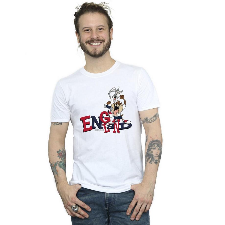 LOONEY TUNES England Taz und Bugs Bunny T-Shirt  