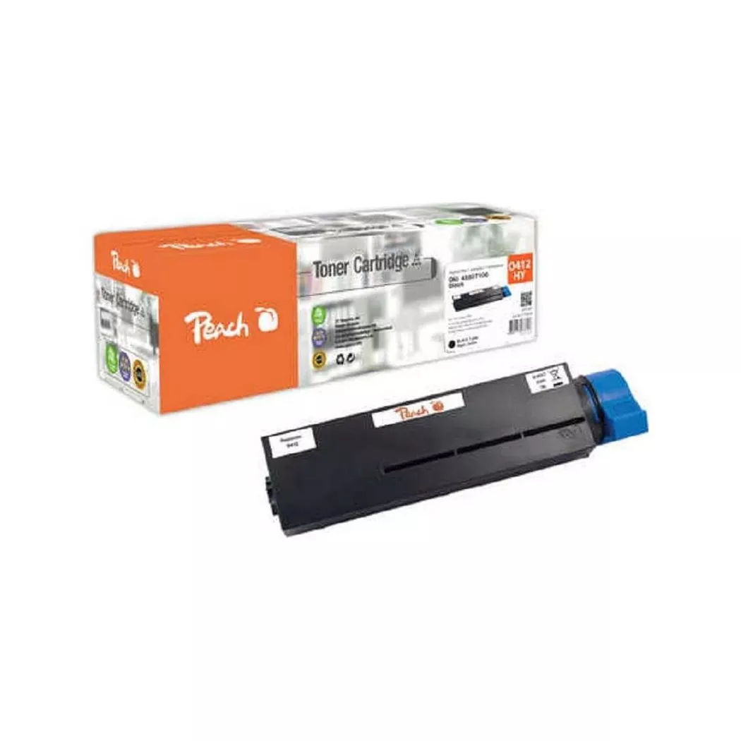 Peach – Toner OKI 45807106 Black, Schwarz, One Size