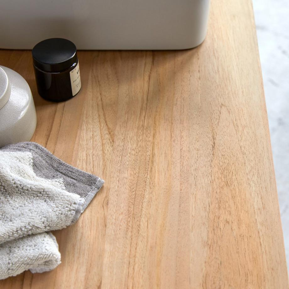 Tikamoon Mobile da bagno in teak massello 145 cm Coline  