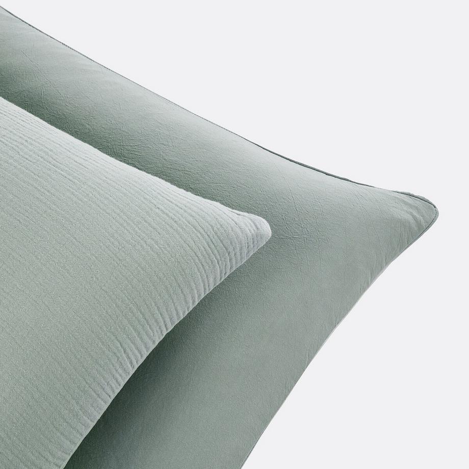 La Redoute Intérieurs Taie d'oreiller Enfant Gaze Coton Lavé  