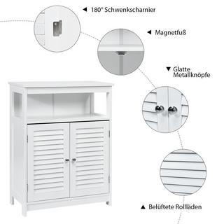 Northio Badezimmer-Schrank Badezimmer-Aufbewahrungsschrank aus Holz  