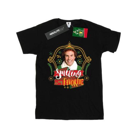 Elf Smiling Is My Favorite T-Shirt  
