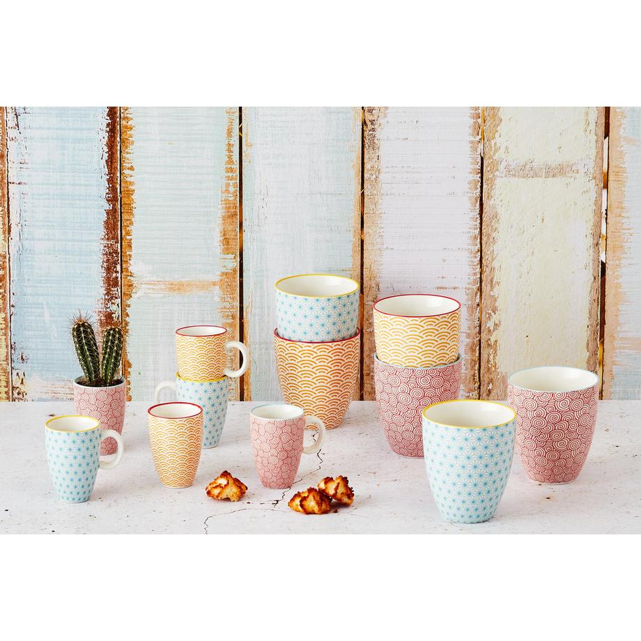 BJÖRN Ensemble de tasses à PATTERN  