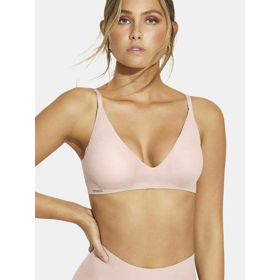 Soutien-gorge triangle préformé plongeant coques amovibles One