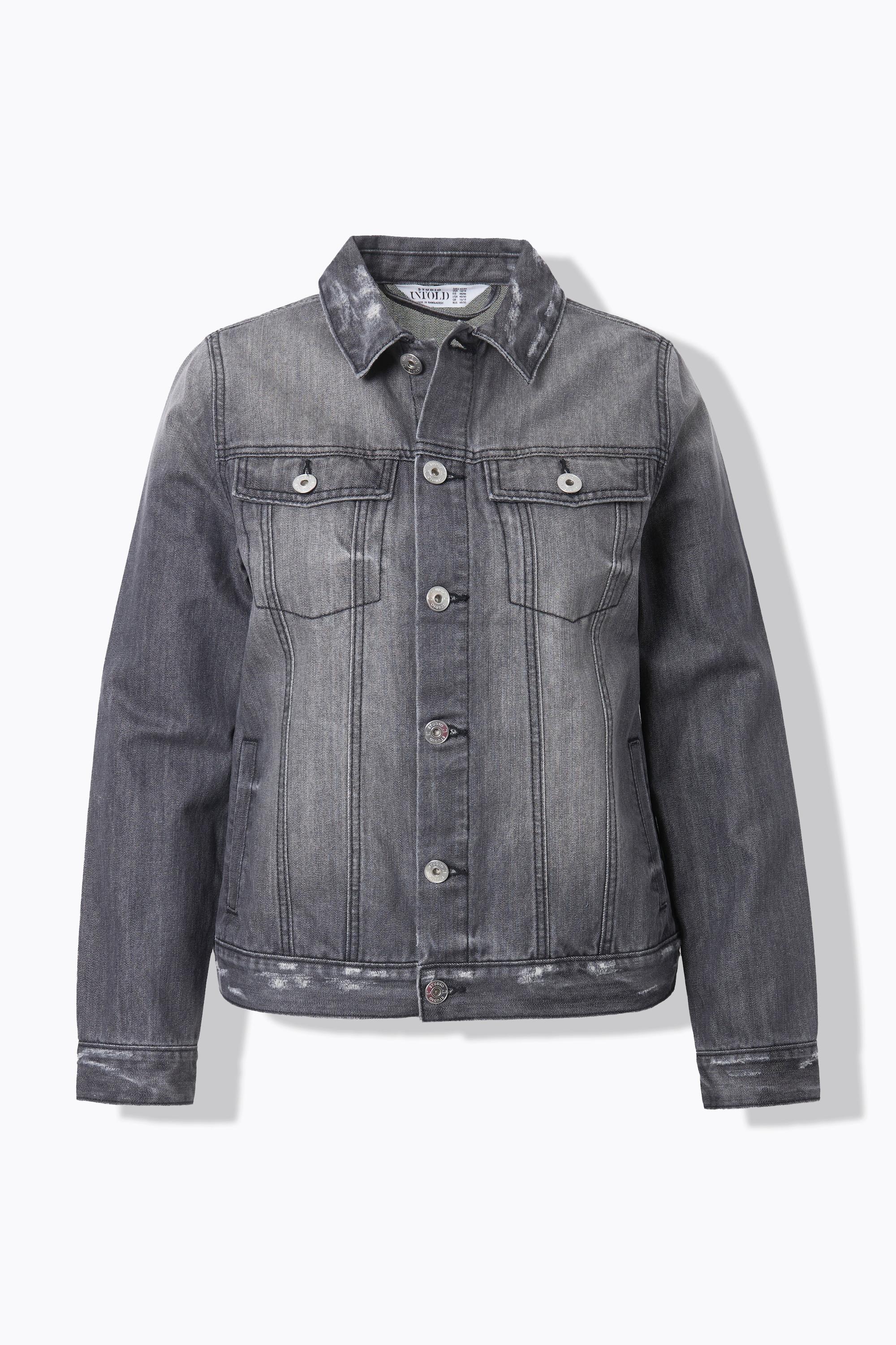 Studio Untold Jeansjacke Regular Fit Destroyed Denim  