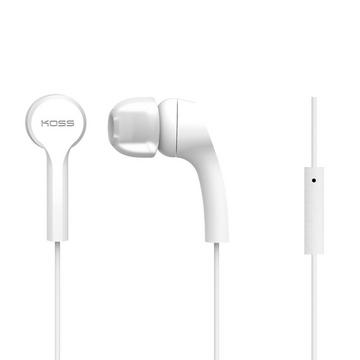 KOSS Kopfhörer KEB9i In-Ear-Mikrofon Weiß