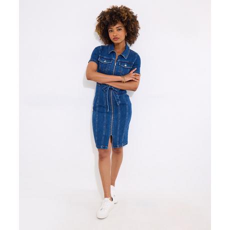 Joe Browns  PETITE Vintage Denim-Kleid mit Reißverschluss 