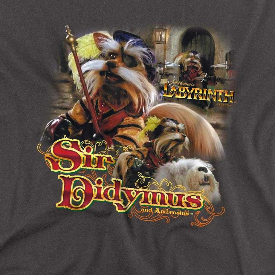 Labyrinth  Maglietta Sir Didymus Manica Lunga 