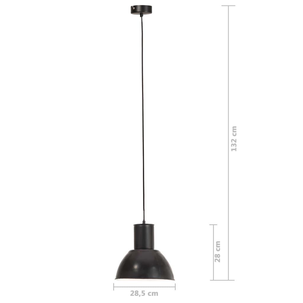 VidaXL Lampe suspendue fer  