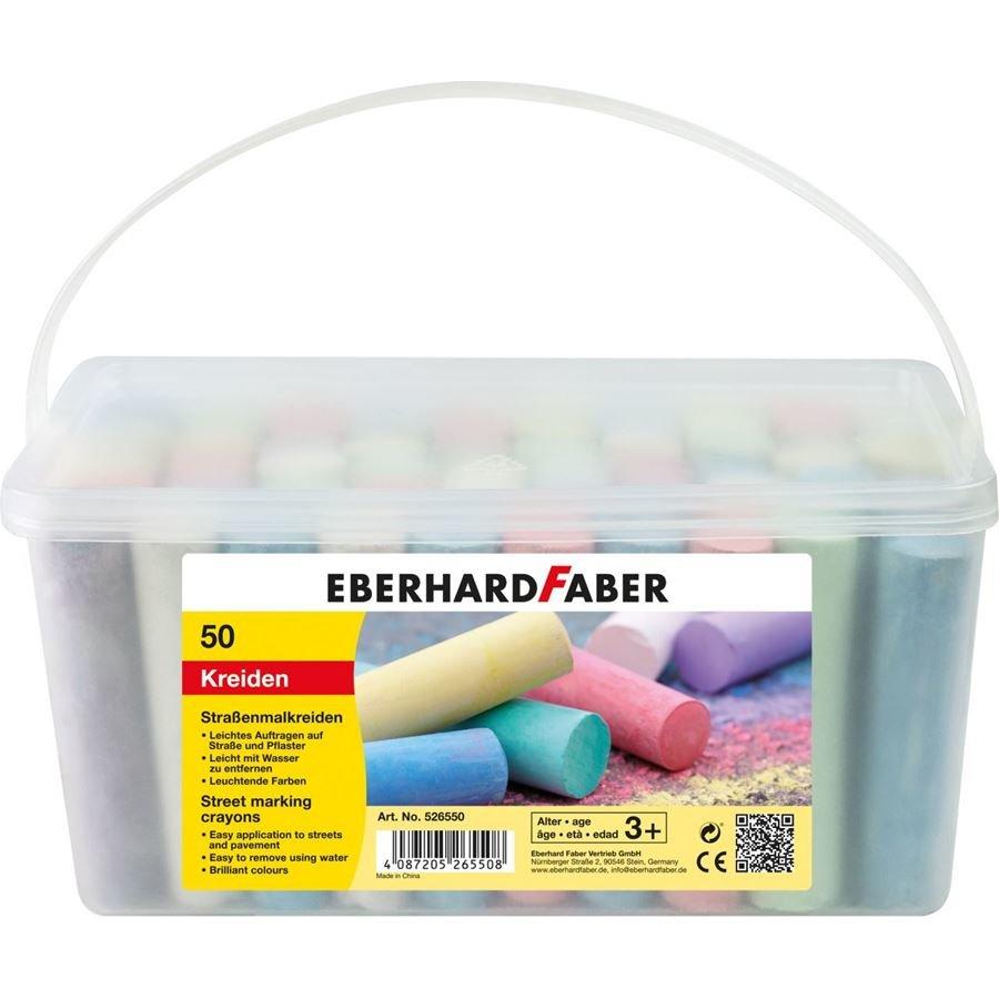 EBERHARD FABER  Eberhard Faber Street Marking gessetto da marciapiede 50 pz 