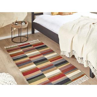 Beliani Tapis en Laine Traditionnel MUSALER  