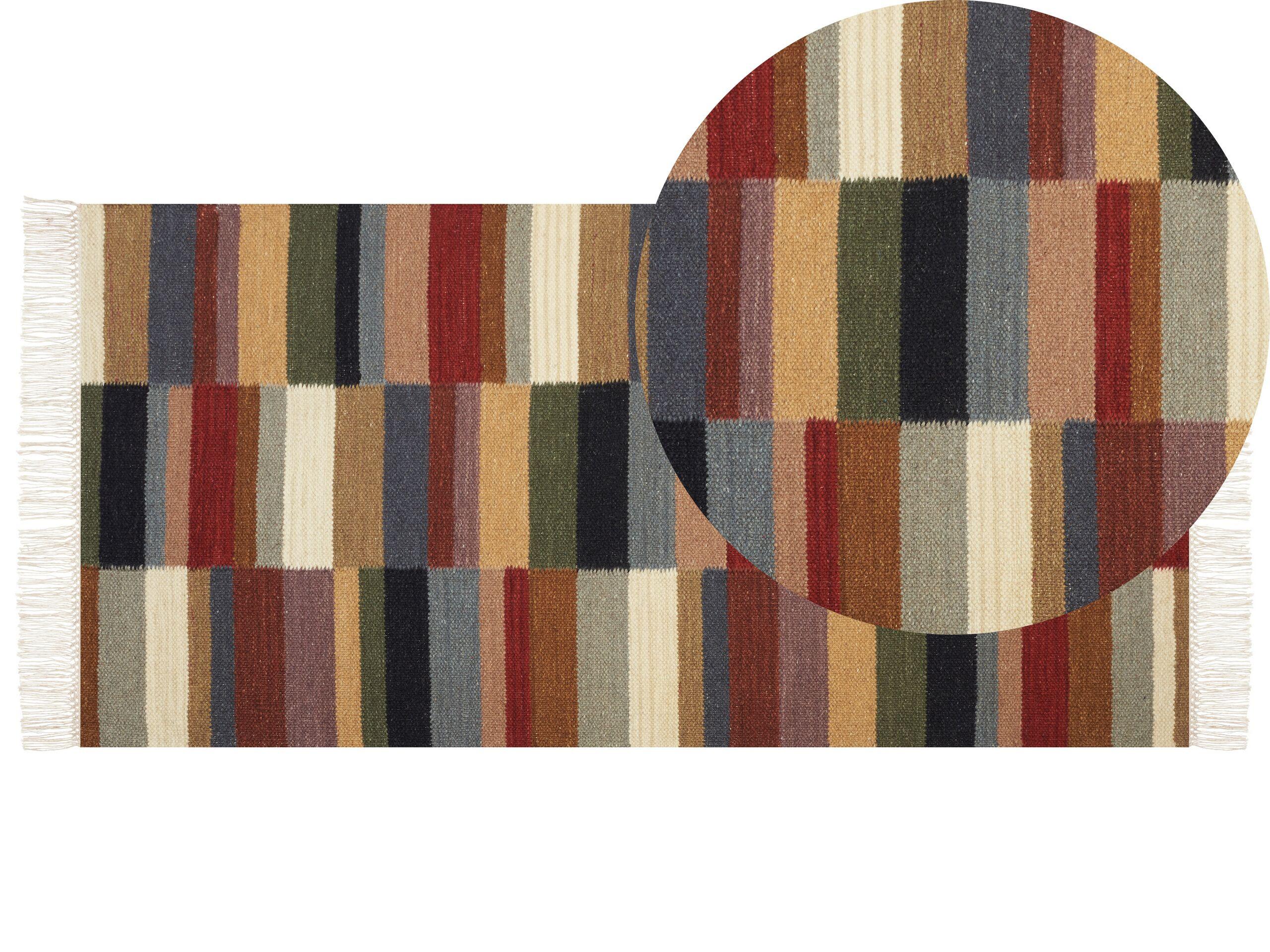 Beliani Teppich aus Wolle Klassisch MUSALER  